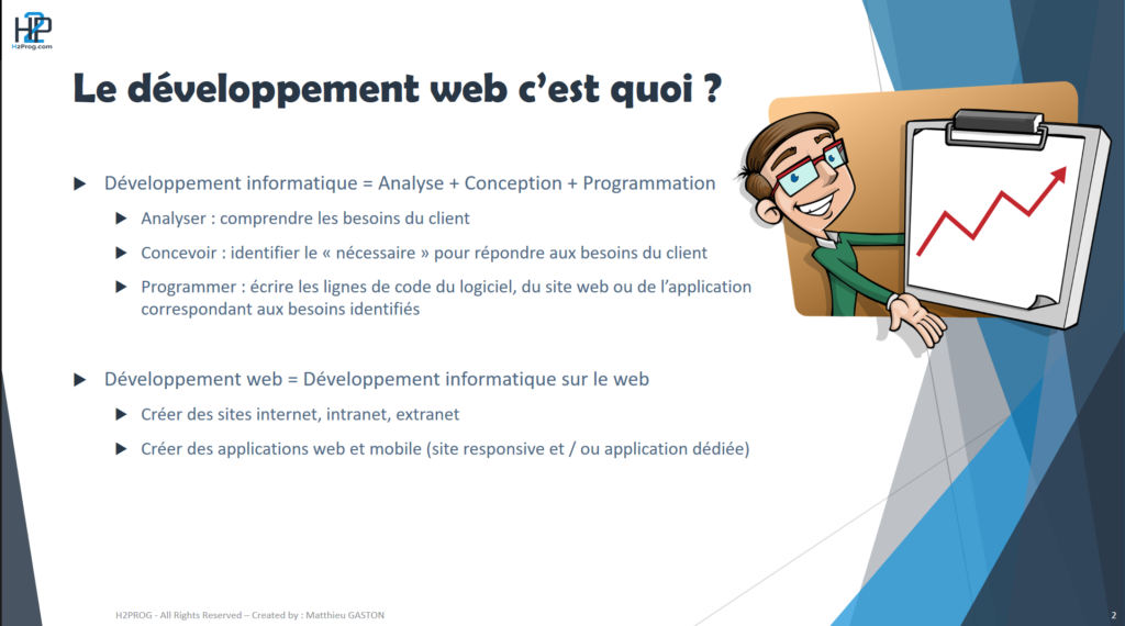 developpement web explication